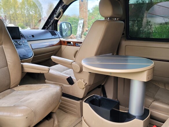 2004 Volkswagen Multivan T5, чёрный, 1500000 рублей - вид 15