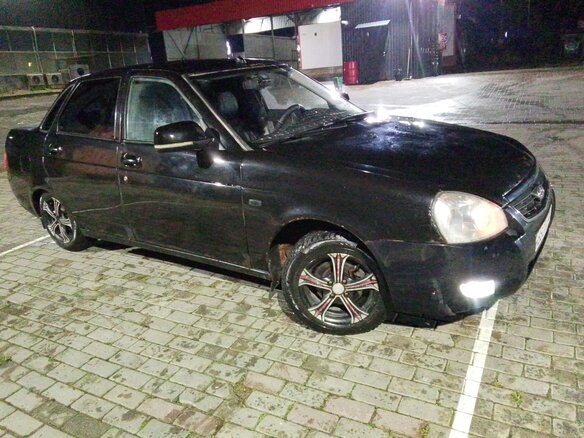 2009 Lada (ВАЗ) Priora I, синий, 130000 рублей - вид 5