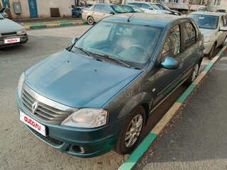 2011 Renault Logan I Рестайлинг, синий, 410000 рублей, вид 1