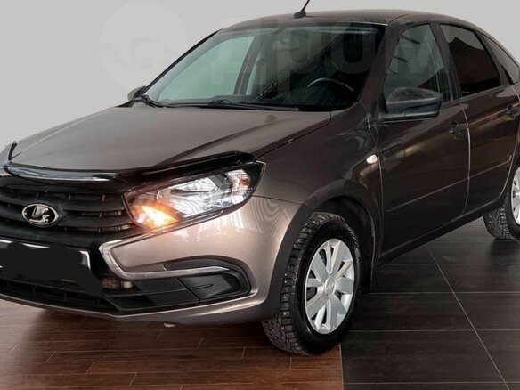 2019 Lada (ВАЗ) Granta I Рестайлинг, коричневый, 745000 рублей - вид 2