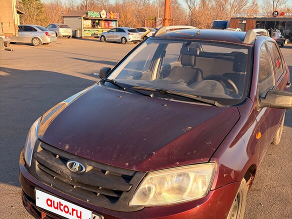 2012 Lada (ВАЗ) Granta I, пурпурный, 135000 рублей