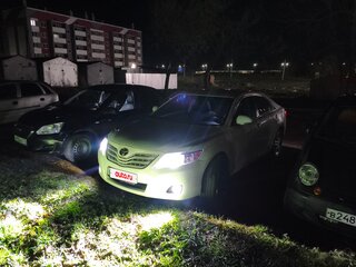2011 Toyota Camry VI (XV40) Рестайлинг, белый, 720000 рублей, вид 2