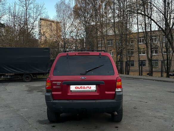 2003 Ford Escape I, красный, 375000 рублей - вид 6