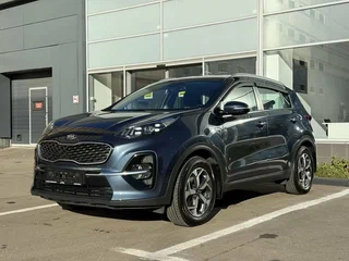 2019 Kia Sportage IV Рестайлинг, синий, 2050000 рублей, вид 3