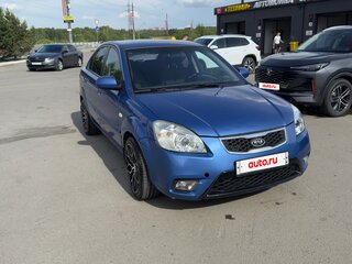 2011 Kia Rio II Рестайлинг, синий, 550000 рублей, вид 2