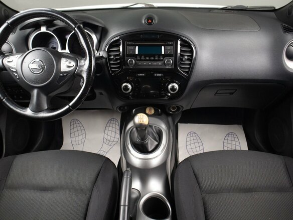 2014 Nissan Juke I, белый - вид 6