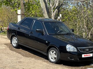 2010 Lada (ВАЗ) Priora I, чёрный, 320000 рублей, вид 4
