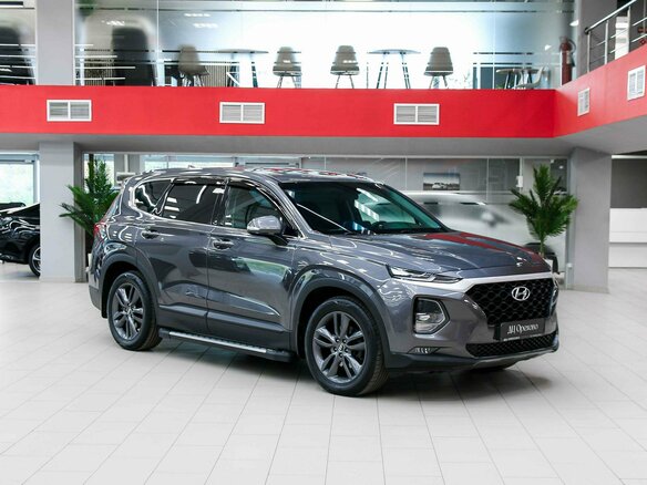 2018 Hyundai Santa Fe IV, серый, 2650000 рублей - вид 2