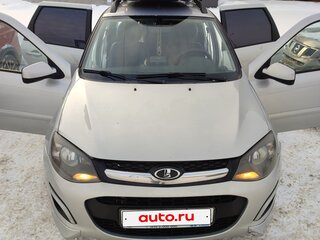 2014 Lada (ВАЗ) Kalina II, серебристый, 409000 рублей, вид 2