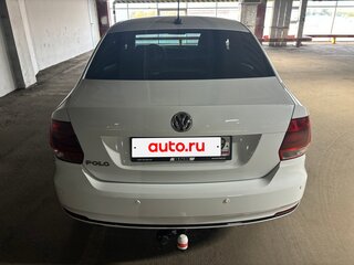 2018 Volkswagen Polo V Рестайлинг, белый, 1250000 рублей, вид 2