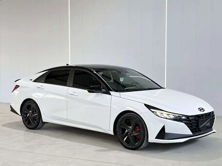 2022 Hyundai Elantra VII (CN7), белый, 1715000 рублей, вид 1