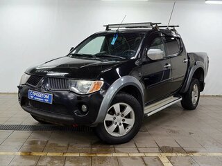 2008 Mitsubishi L200 IV, чёрный, 1100000 рублей, вид 2