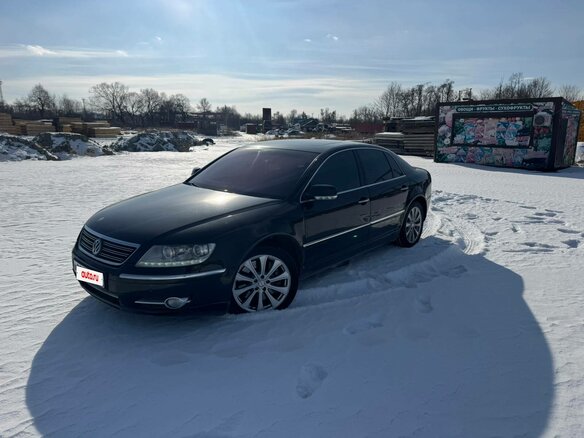 2008 Volkswagen Phaeton 5-Seater I, чёрный, 820000 рублей
