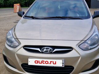 2011 Hyundai Solaris I, бежевый, 500000 рублей, вид 1