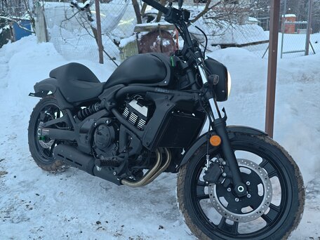 2023 Kawasaki EN650 Vulcan S, чёрный, 750000 рублей, вид 5