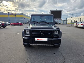 2016 Mercedes-Benz G-Класс AMG 63 AMG I (W463) Рестайлинг 3, чёрный, 5700000 рублей, вид 1