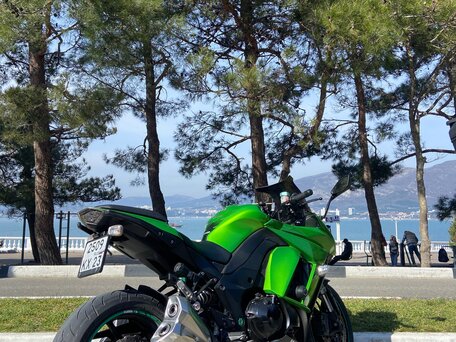 2014 Kawasaki Z 1000SX, зелёный, 720000 рублей, вид 3