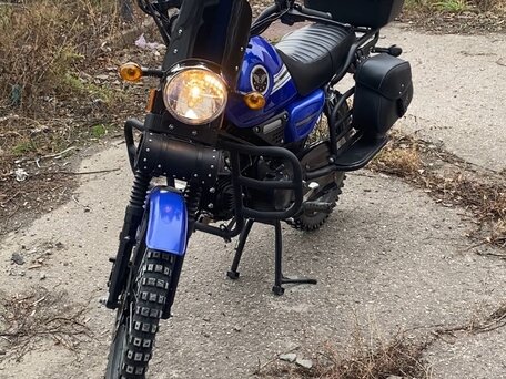 2025 Bajaj Discover 110, синий, 105000 рублей, вид 2