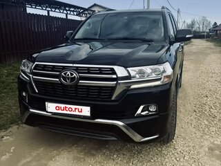 2016 Toyota Land Cruiser 200 Series Рестайлинг 2, чёрный, 5300000 рублей, вид 3