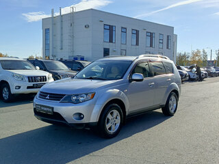 2008 Mitsubishi Outlander II, серебристый, 918000 рублей, вид 1