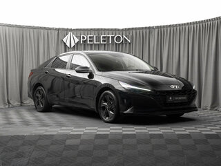 2021 Hyundai Elantra VII (CN7), чёрный, 2055000 рублей, вид 2