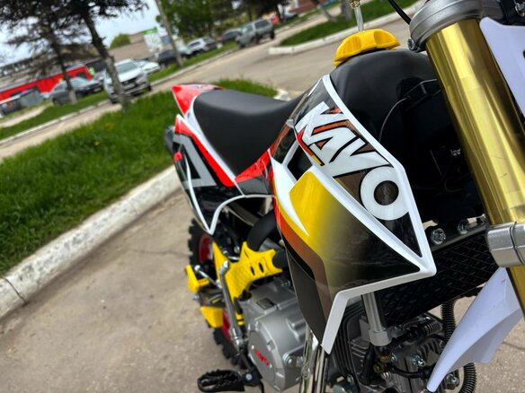 2026 Kayo Evolution YX140EM, оранжевый - вид 9