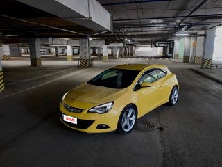 2012 Opel Astra GTC J Рестайлинг, жёлтый, 520000 рублей, вид 1