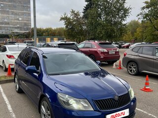 2012 Skoda Octavia II (A5) Рестайлинг, синий, 859000 рублей, вид 3