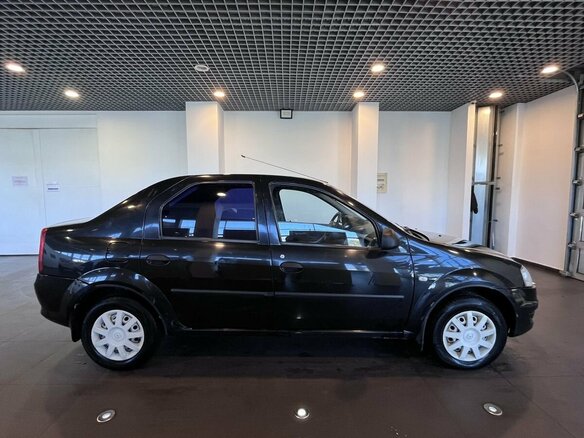 2011 Renault Logan I Рестайлинг, чёрный, 270000 рублей - вид 1