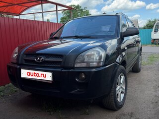 2008 Hyundai Tucson I, чёрный, 600000 рублей, вид 1