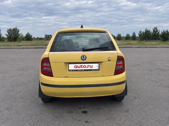 2001 Skoda Fabia I, жёлтый, 150000 рублей - вид 2