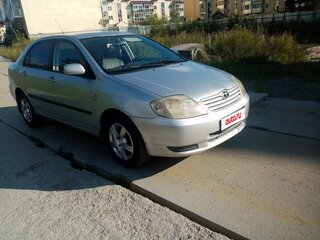 2003 Toyota Corolla IX (E120, E130), серебристый, 340000 рублей, вид 3