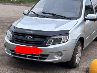 2013 Lada (ВАЗ) Granta I, серебристый, 250000 рублей, вид 3