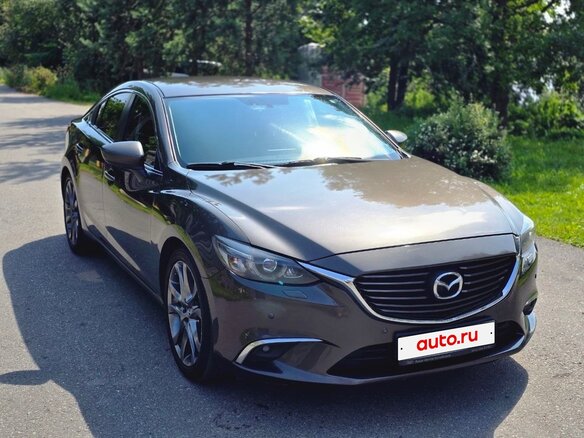 2016 Mazda 6 III (GJ) Рестайлинг, коричневый, 1450000 рублей - вид 2
