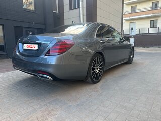 2017 Mercedes-Benz S-Класс 350 d VI (W222, C217) Рестайлинг, серый, 4500000 рублей, вид 4