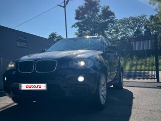2009 BMW X5 30d II (E70), синий, 1370000 рублей, вид 2