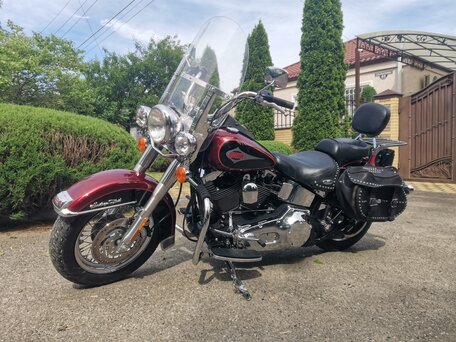 2000 Harley-Davidson Heritage Classic, красный, 790000 рублей, вид 2