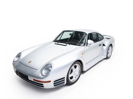 1990 Porsche 959, серебристый, 210000000 рублей, вид 4