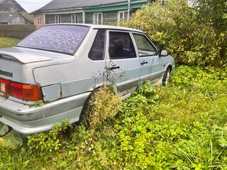 2005 Lada (ВАЗ) 2115, серебристый, 85000 рублей, вид 4
