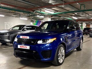 2015 Land Rover Range Rover Sport SVR II, синий, 3350000 рублей, вид 2