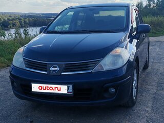2007 Nissan Tiida I, синий, 340000 рублей, вид 2