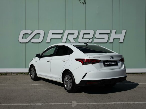 2020 Hyundai Solaris II Рестайлинг, белый, 1349000 рублей - вид 1