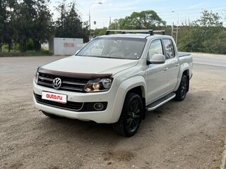 2013 Volkswagen Amarok Double Cab full-time I, белый, 1550000 рублей, вид 1