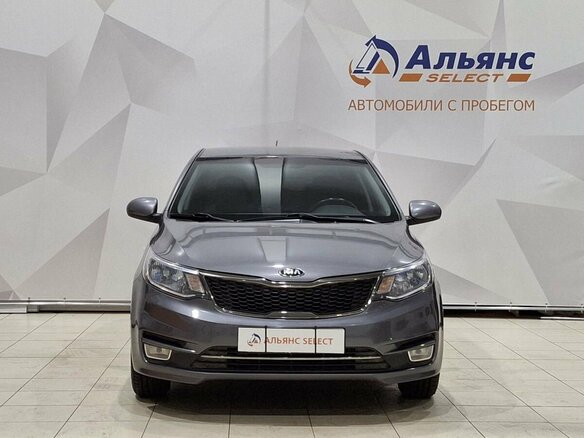 2015 Kia Rio III Рестайлинг, серый - вид 7