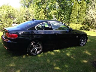 2009 BMW 3 серии 325xi V (E90/E91/E92/E93), чёрный, 1700000 рублей, вид 4
