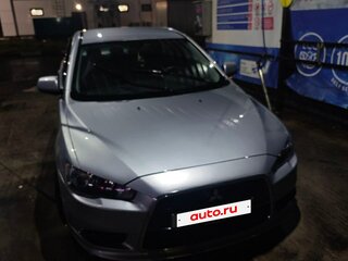 2012 Mitsubishi Lancer X Рестайлинг, серебристый, 500000 рублей, вид 2