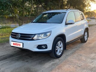 2011 Volkswagen Tiguan I Рестайлинг, белый, 1320000 рублей, вид 1