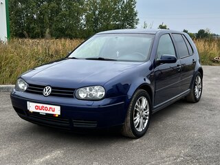 2001 Volkswagen Golf IV, синий, 380000 рублей, вид 1