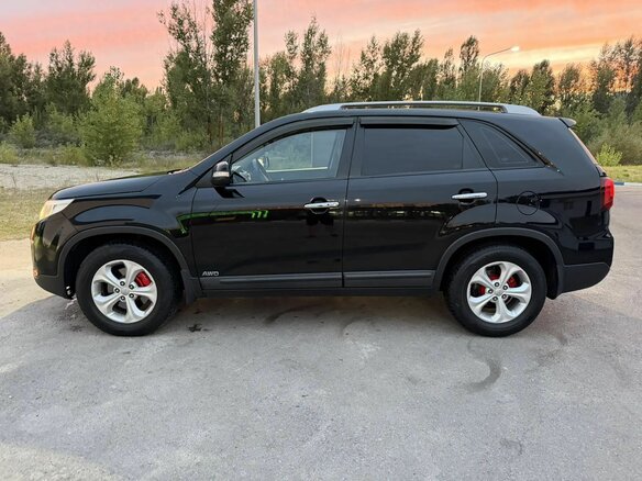 2013 Kia Sorento II Рестайлинг, чёрный, 1460000 рублей - вид 7