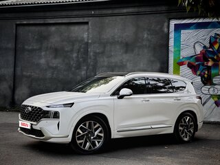 2021 Hyundai Santa Fe IV Рестайлинг, белый, 3550000 рублей, вид 2